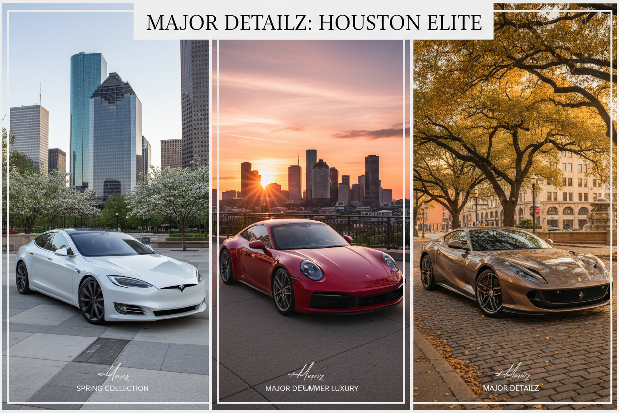 Why Major Detailz is the #1 Choice for Luxury Mobile Detailing in Houston: Year in Review