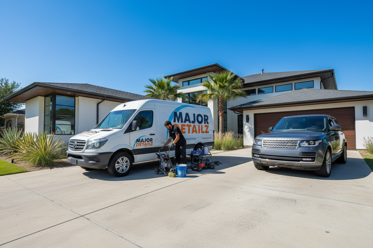 Mobile Car Detailing: The Ultimate Convenience for Houston's Busy Professionals