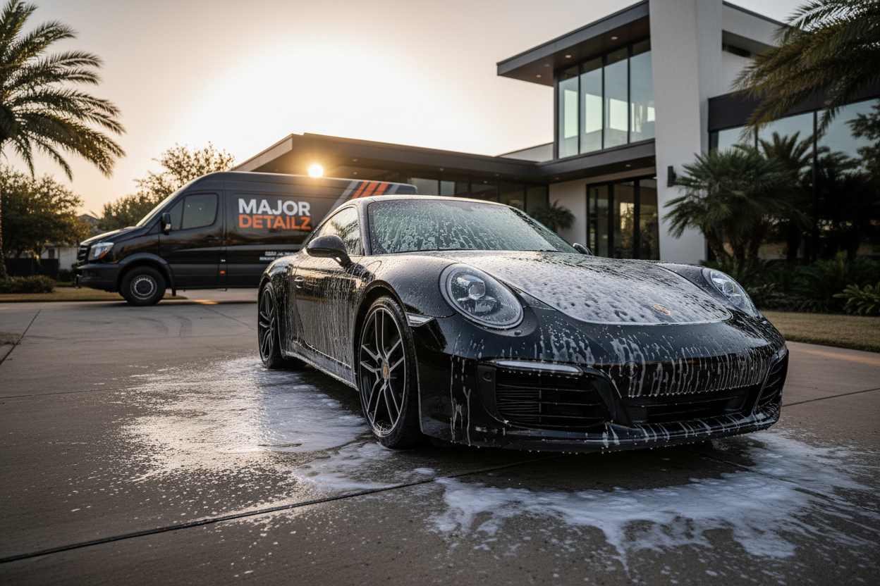 Mobile Car Detailing in Houston: The Art of Convenience Without Compromise