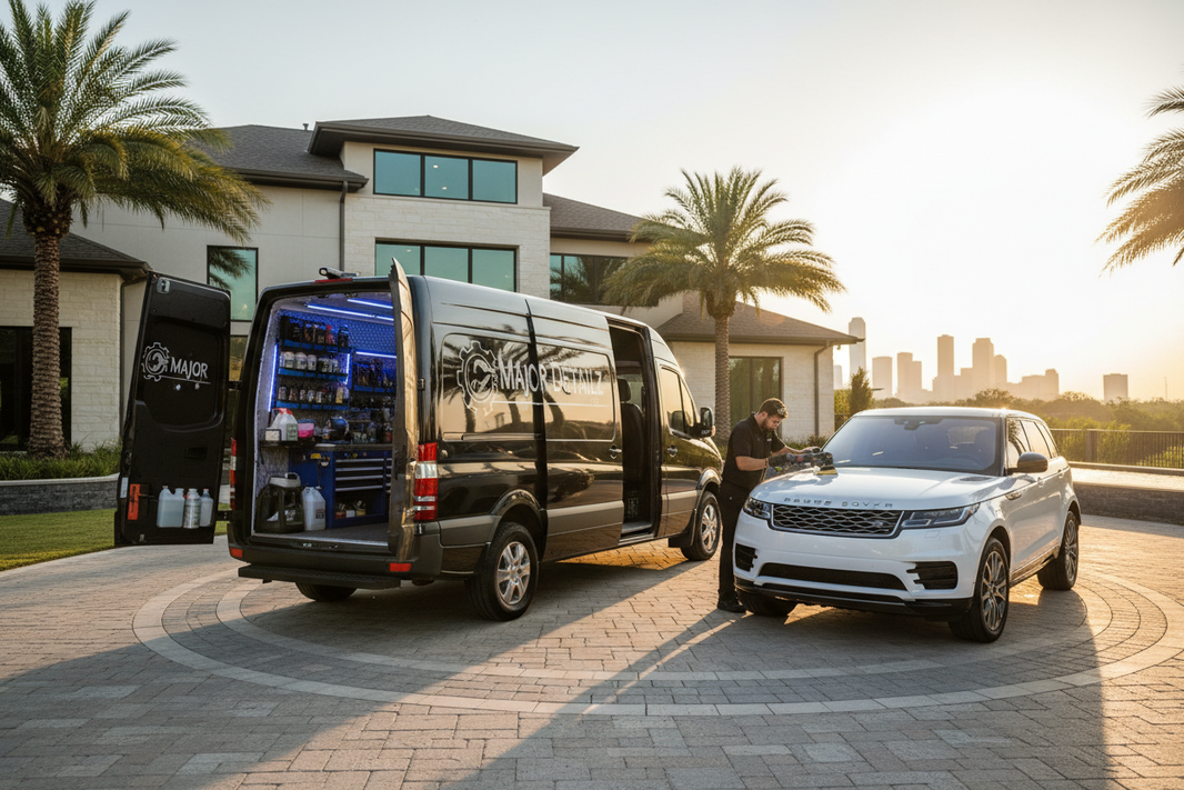 Mobile vs. Shop Detailing: Why Houston’s Elite Are Choosing Mobile