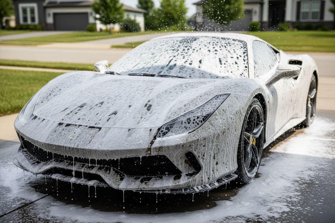 The Art of the Safe Wash: Why Traditional Car Washing Damages Your Paint