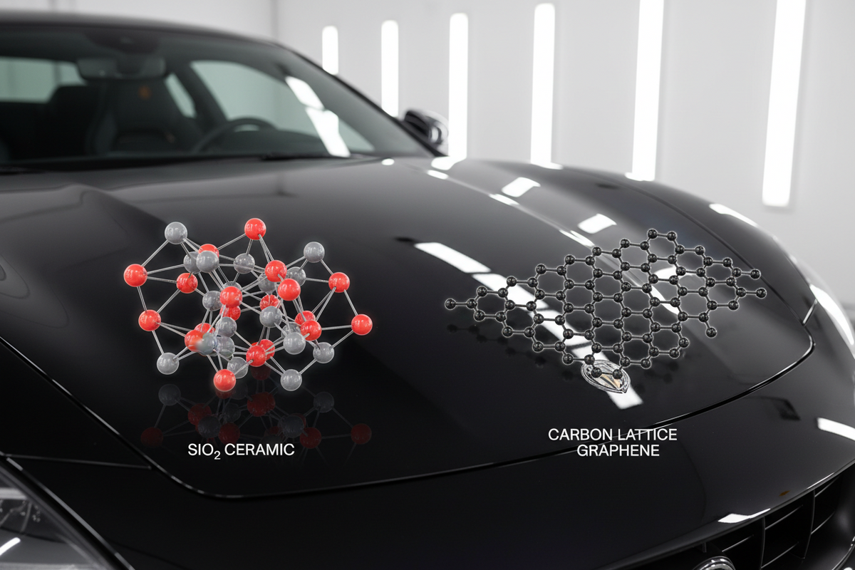 The Chemical Truth: Ceramic vs. Graphene vs. Wax – Which Protection Does Your Vehicle Actually Need?