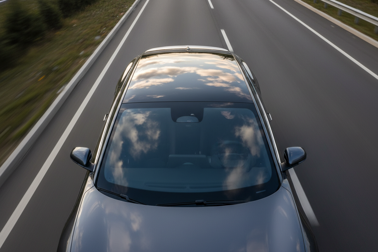 The Glass Canopy: Maintaining and Protecting Panoramic EV Roofs from Houston’s Searing Heat