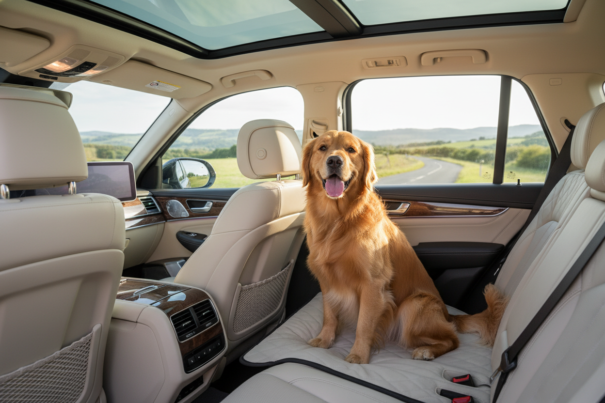 The Pet-Proof Passenger: How to Travel with Your Furry Co-Pilot Without Ruining Your Luxury Interior