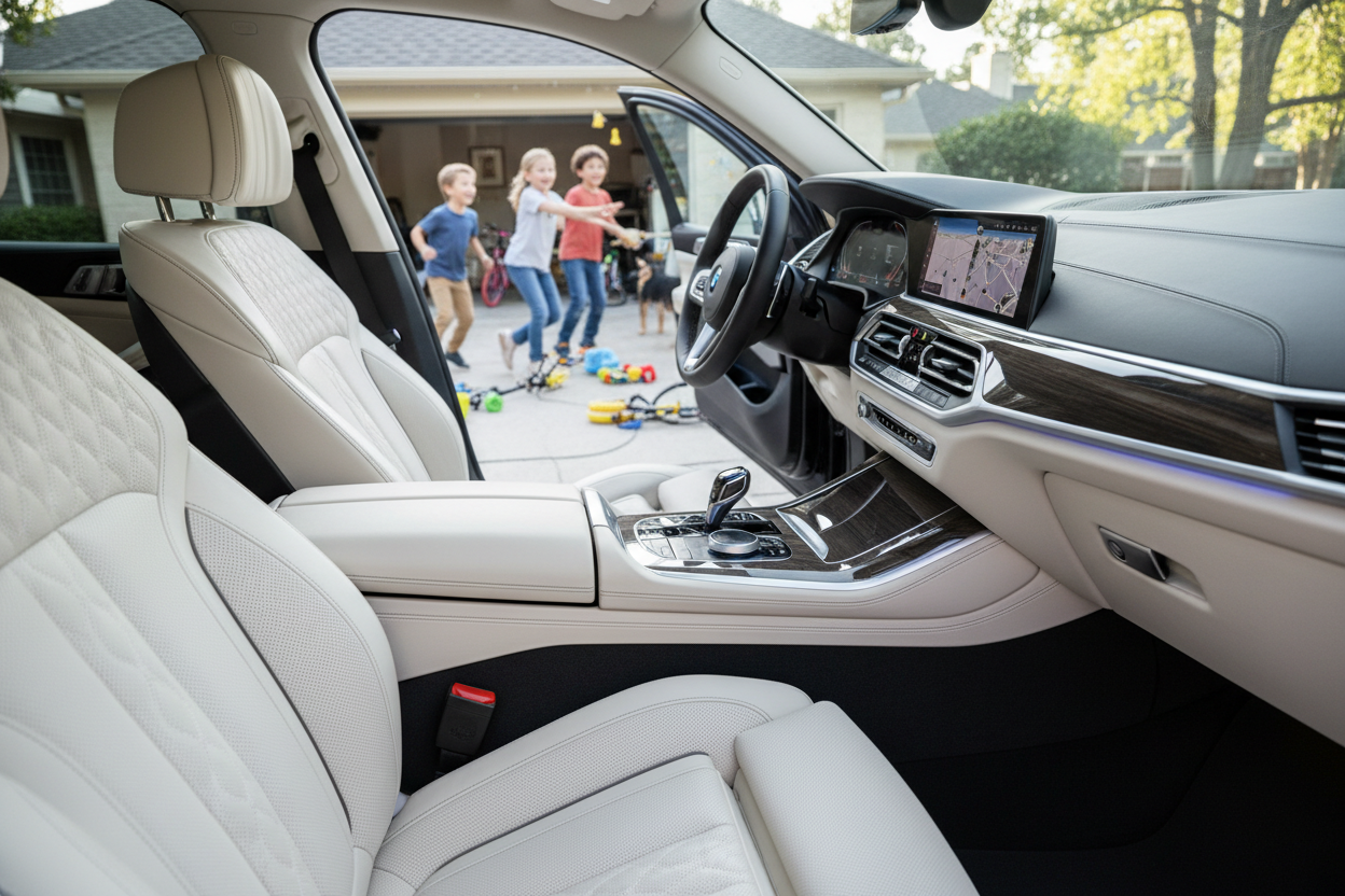 The VIP Command Center: Armoring Your Luxury SUV Against Toddlers, Cheerios, and Juice Boxes