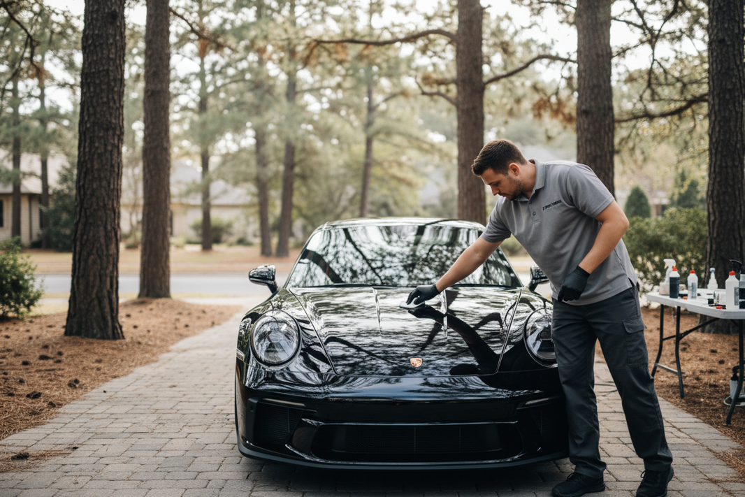 Ceramic Coating in The Woodlands: The Ultimate Paint Protection for Luxury Vehicles