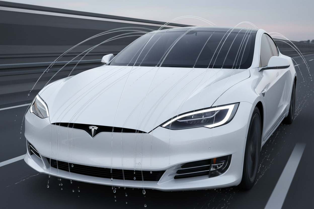 The EV Efficiency Detail: How Aerodynamic Cleanliness and Ceramic Coatings Boost Your Range