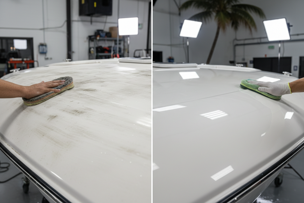 The Saltwater Defense: Protecting Your Center Console and Yacht from Gelcoat Oxidation