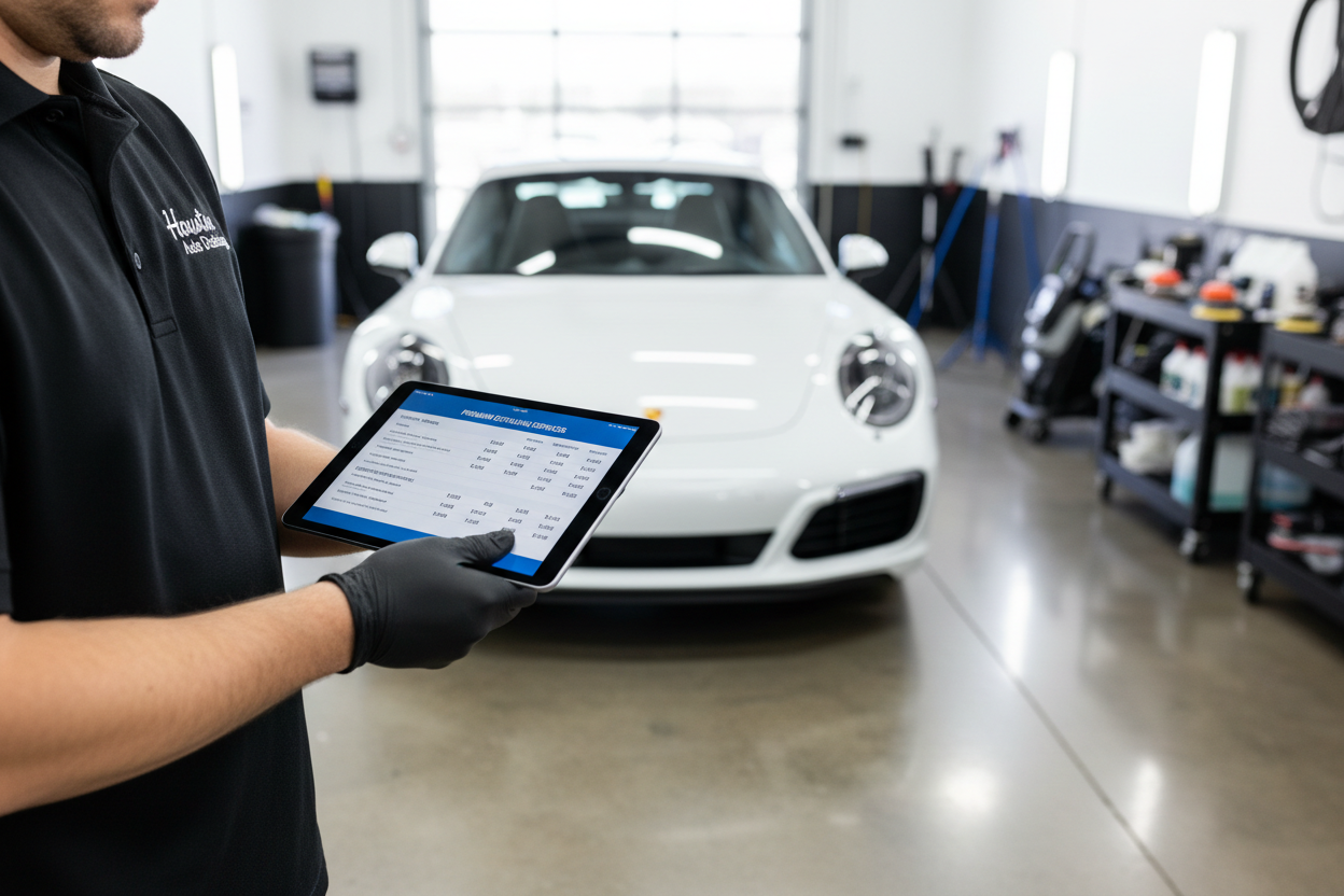 How Much Does Car Detailing Cost in Houston? (2026 Pricing Guide)