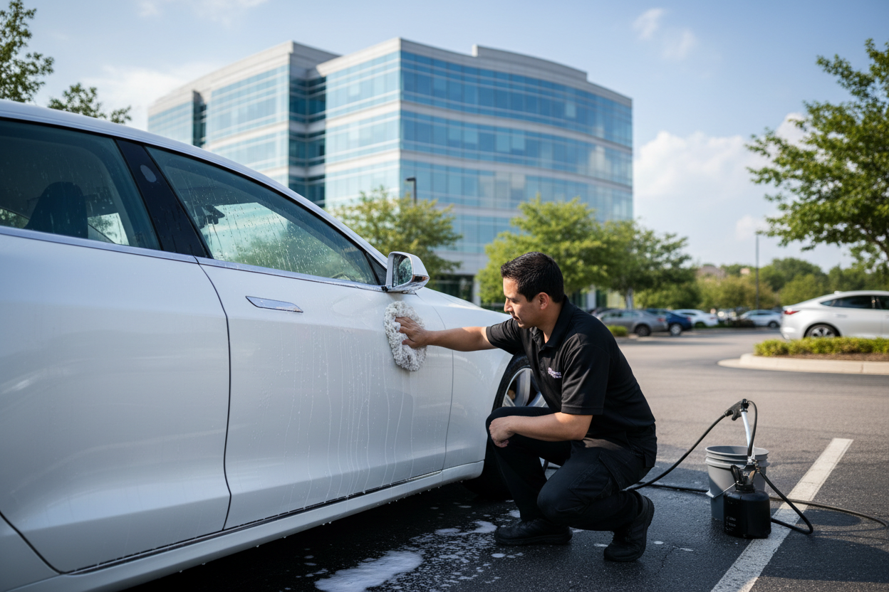 Precision Mobile Detailing for EVs: Protecting Your Tesla or Lucid in Houston
